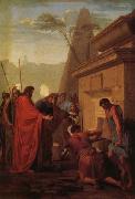Eustache Le Sueur King Darius Visiting the Tomh of His Father Hystaspes Germany oil painting artist
